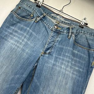 Eddie Bauer Jeans Boyfriend Relaxed Fit Button Fly